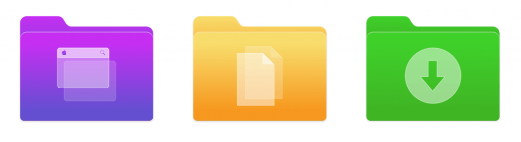 macOS Folder Redesign